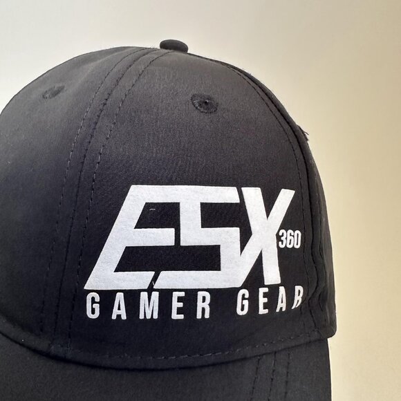 Esports ESX 360 Gamer Gear Youth Baseball Hat Snapback Cap Black One Size - Picture 2 of 11